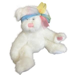 Vintage Blair 2000 Y2K Millennium stuffed plush bear
